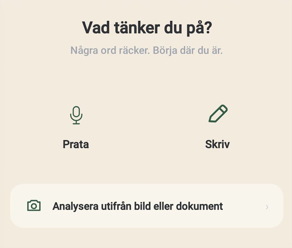 ”Vad tänker du på?” i SOMA